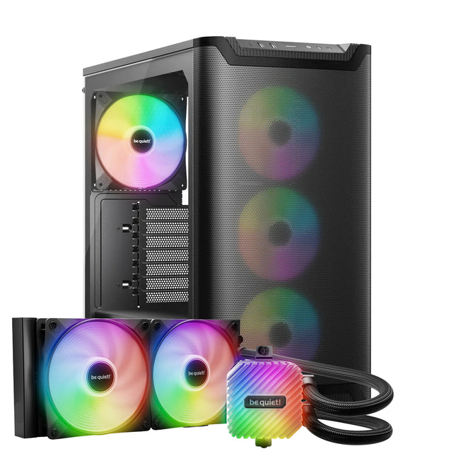 DIY ComponentsPack Rogue Liquid RGB - Kast met AIO waterkoeler