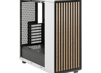 Fractal Design North Chalk White TGC - Linksvoor zonder zijpaneel