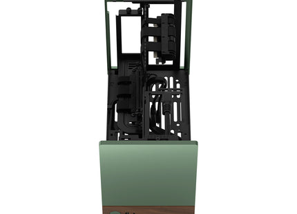 Fractal Design Terra Jade -  Voorkant boven zonder zijpanelen