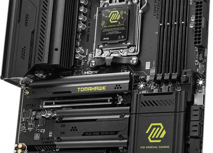 MSI MAG X870 TOMAHAWK WIFI - Zijaanzicht