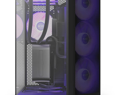 NZXT H6 Flow RGB Black - Voorkant build