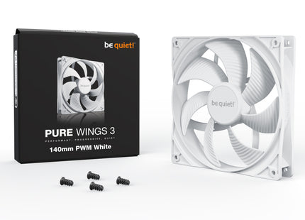 be quiet! Pure Wings 3 140mm PWM White Ventilator
