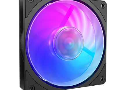Cooler Master Hyper 212 3DHP Black ARGB - Mobius 120 ARGB fan