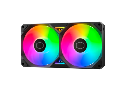 Cooler Master MasterLiquid Atmos II LCD 240 Zwart - SickleFlow Edge 240 ARGB