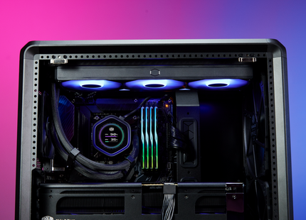 Cooler Master MasterLiquid Atmos II LCD 360 Zwart - Build