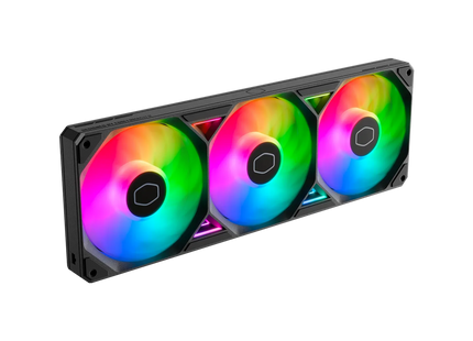 Cooler Master MasterLiquid Atmos II LCD 360 Zwart - SickleFlow Edge 360 ARGB