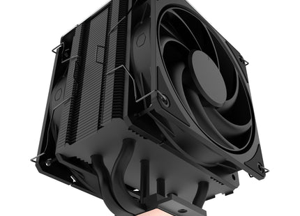 Cooler Master V4 Alpha 3DHP Black - Onderkant zijkant
