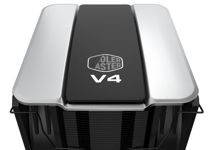 Cooler Master V4 Alpha 3DHP Black - Zijkant boven