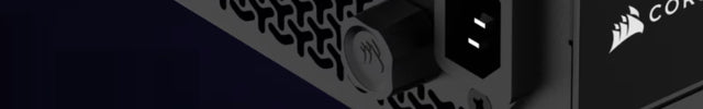 Corsair RM1000x (2024) - HANDMATIGE FAN‑OVERRIDE KNOP