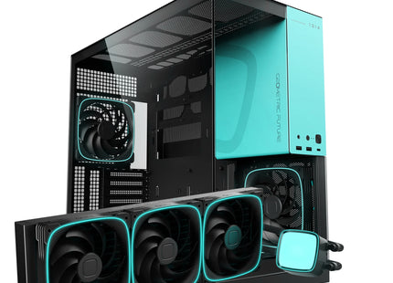 DIY ComponentsPack Sentinel  Liquid RGB Blue<br/><span style="font-weight:normal" >Ryzen 7 9850X3D | RX 9070 XT | 32GB DDR5-6000 | 2TB SSD </span>