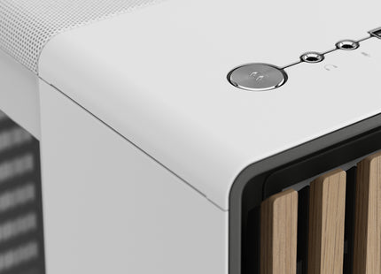 Fractal Design North Chalk White TGC - IO panel