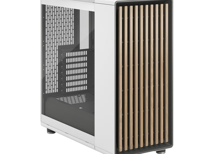 Fractal Design North Chalk White TGC - Linksvoor