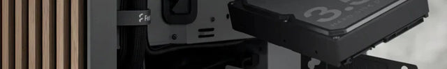 Fractal Design North Charcoal Black TGD - Flexibele opslag mogelijkheden