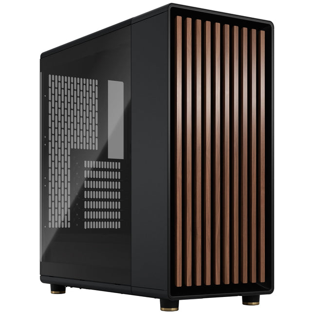 Fractal Design North Charcoal Black TGD - Vooraanzicht