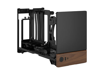 Fractal Design Terra Graphite - Linksvoor boven zonder zijpanelen