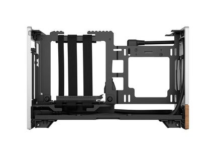 Fractal Design Terra Silver - Links zonder zijpaneel