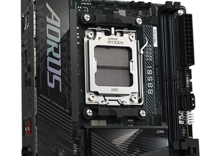 GIGABYTE B850I AORUS PRO - Vooraanzicht