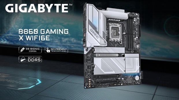 GIGABYTE B860 GAMING X WIFI6E - Banner