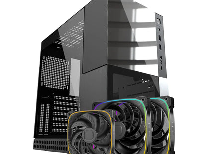 Geometric Future Model 4 Caliburn (3 Fan Bundel) - Vooraanzicht
