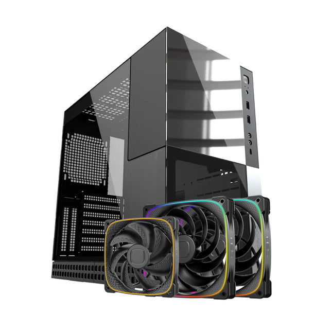 Geometric Future Model 4 Caliburn (3 Fan Bundel) - Vooraanzicht