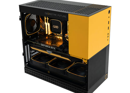 Geometric Future Model 4 King Arthur Zwart / Geel - Build geel linksvoor boven waterkoeling