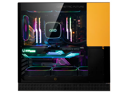 Geometric Future Model 4 King Arthur Zwart / Geel - Build linkerzijaanzicht