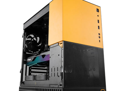 Geometric Future Model 4 King Arthur Zwart / Geel - Build zonder zijpaneel linksvoor