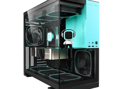 Geometric Future Model 5 (5FAN) Zwart/Blauw - Build met platform 2