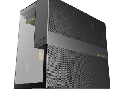 Geometric Future Model 5 (5FAN) Zwart/Grijs - Rechtsvoor