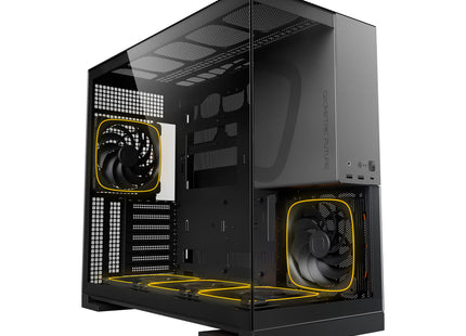 Geometric Future Model 5 (5FAN) Zwart/Grijs - Vooraanzicht