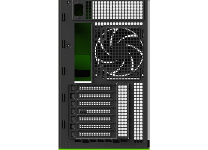 Geometric Future Model 5 (5FAN) Zwart/Groen - Achterkant