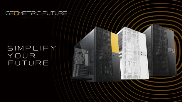 Geometric Future Model 5 Vent (5FAN) Zwart  - Banner