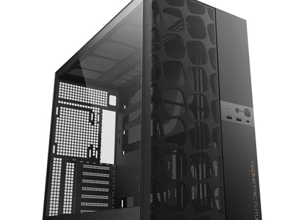 Geometric Future Model 5 Vent Zwart - Vooraanzicht