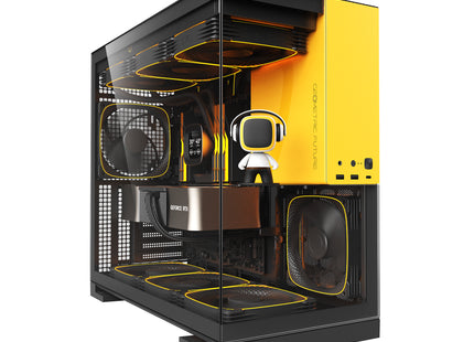 Geometric Future Model 5 Zwart/Geel - Build podium 2