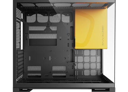 Geometric Future Model 5 Zwart/Geel - Zijaanzicht