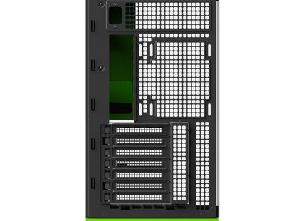 Geometric Future Model 5 Zwart/Groen - Achteraanzicht