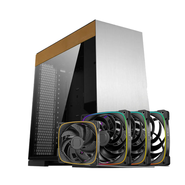 Geometric Future Model 8 CowBoy (4 Fan Bundel) - Vooraanzicht