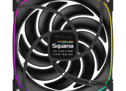 Geometric Future Squama 2503-14B - Achterkant label