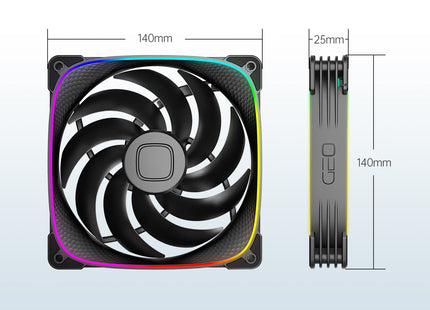 Geometric Future Squama 2503-14B - Afmetingen