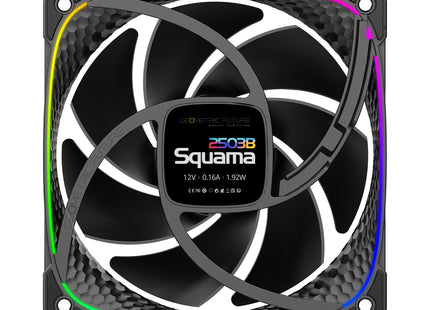 Geometric Future Squama 2503B - Achterkant label