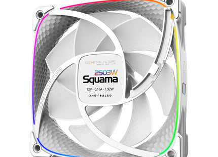 Geometric Future Squama 2503W - Achterkant label