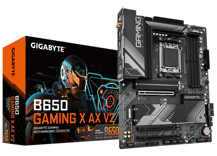 Gigabyte B650 GAMING X AX V2 - Product met verpakking