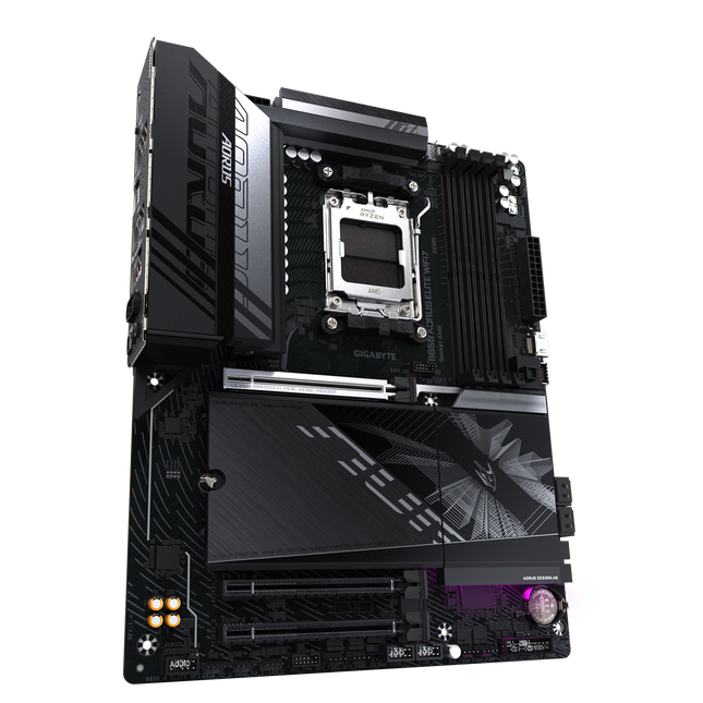 Gigabyte B850 AORUS ELITE WIFI7 - Vooraanzicht