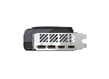 Gigabyte Radeon RX 9070 XT GAMING OC 16G - Achterkant HDMI en DisplayPort