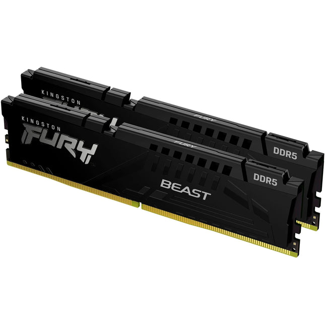 Kingston FURY Beast 16GB DDR5-6000 C30 Zwart - Vooraanzicht