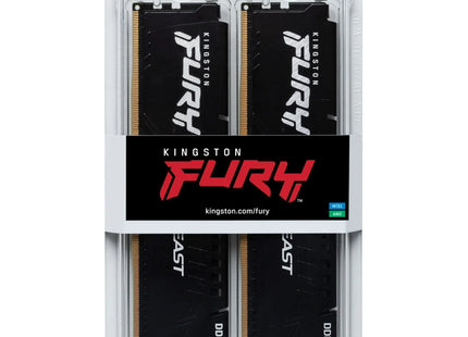 Kingston FURY Beast RGB 32GB DDR5-6000 C30 Zwart - Verpakking