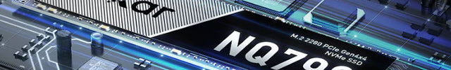 Lexar NQ790 4TB - High‑speed PCIe Gen4x4‑interface