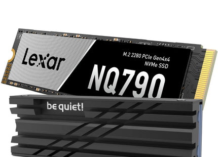 Lexar NQ790 4TB + be quiet! MC1 Pro M.2 SSD-koeler Bundel - Vooraanzicht
