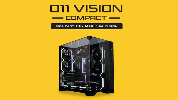 Lian Li O11 Vision Compact Zwart - Banner