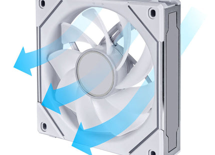 Lian Li UNI FAN SL-INF 120 ARGB Reverse Blade Wit - Ventilator omgedraaide luchtstroom